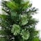 4.5ft. Pre-Lit Oregon Pine Artificial Christmas Tree in Decorative Planter, Warm White Lights